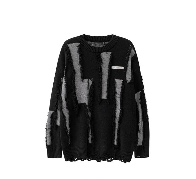 nagonstans round pullover ブラック 18,700JPY BRUSHY KNITTED V Neck Cardigan Paisley | GU US